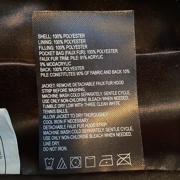 New Black XS coat by Laundry - Picture 7 of 10